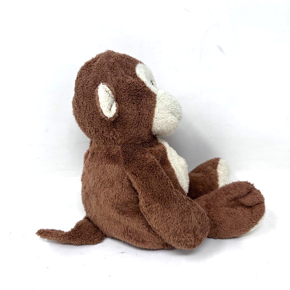 Ty Pluffies Dangles Monkey Plush Sewn Eyes 10" Brown Floppy Beanie Lovey 2007 - Picture 2 of 6